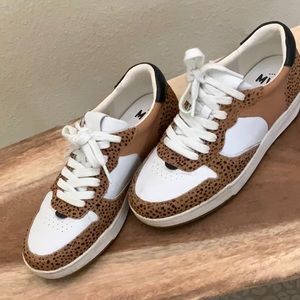 Madewell Leopard Sneakers EUC W8 M 6.5